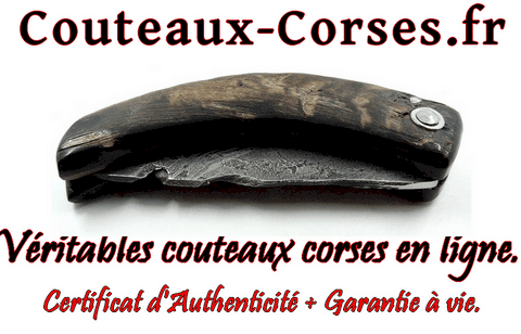 veritables couteaux corses artisanaux